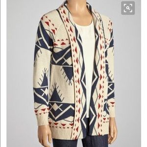 Fate Southwestern/Tribal Cardigan M